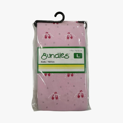 LADIES KIDS TIGHTS BUNDLES TIGHT SOCKS LARGE PINK - 1404