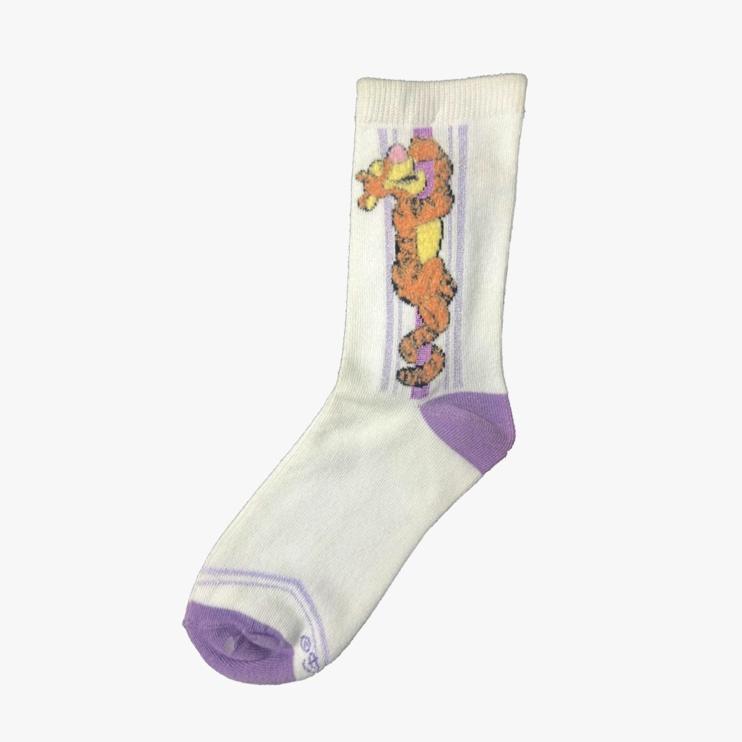 GIRLS KIDS DISNEY WORLD CHARACTERS CREW SOCKS SIZE 4-10 - 1629