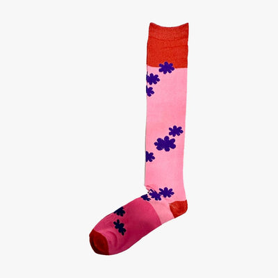 WHOLESALE LADIES FASHION KNEE HIGH SOCKS U-GIRL 9-11 (8105) ASSORTED - 2335