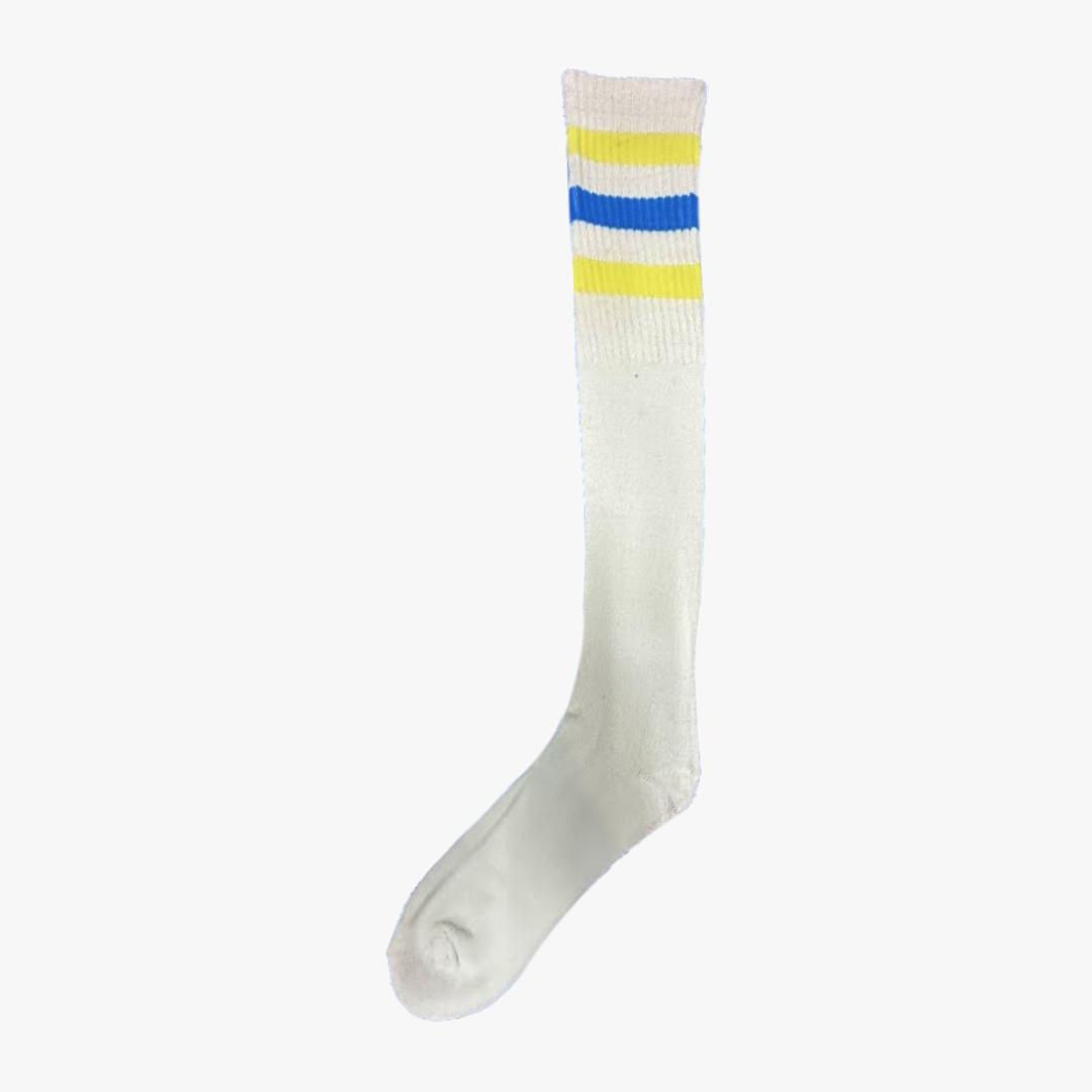 WHOLESALE 6 PACK RAMBAGE KNEE HIGH STRIPED LADIES SOCKS - 2341