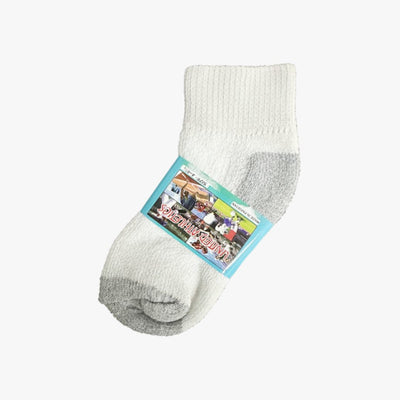 MEN QUARTER SOCKS HEEL & TOE - 2541
