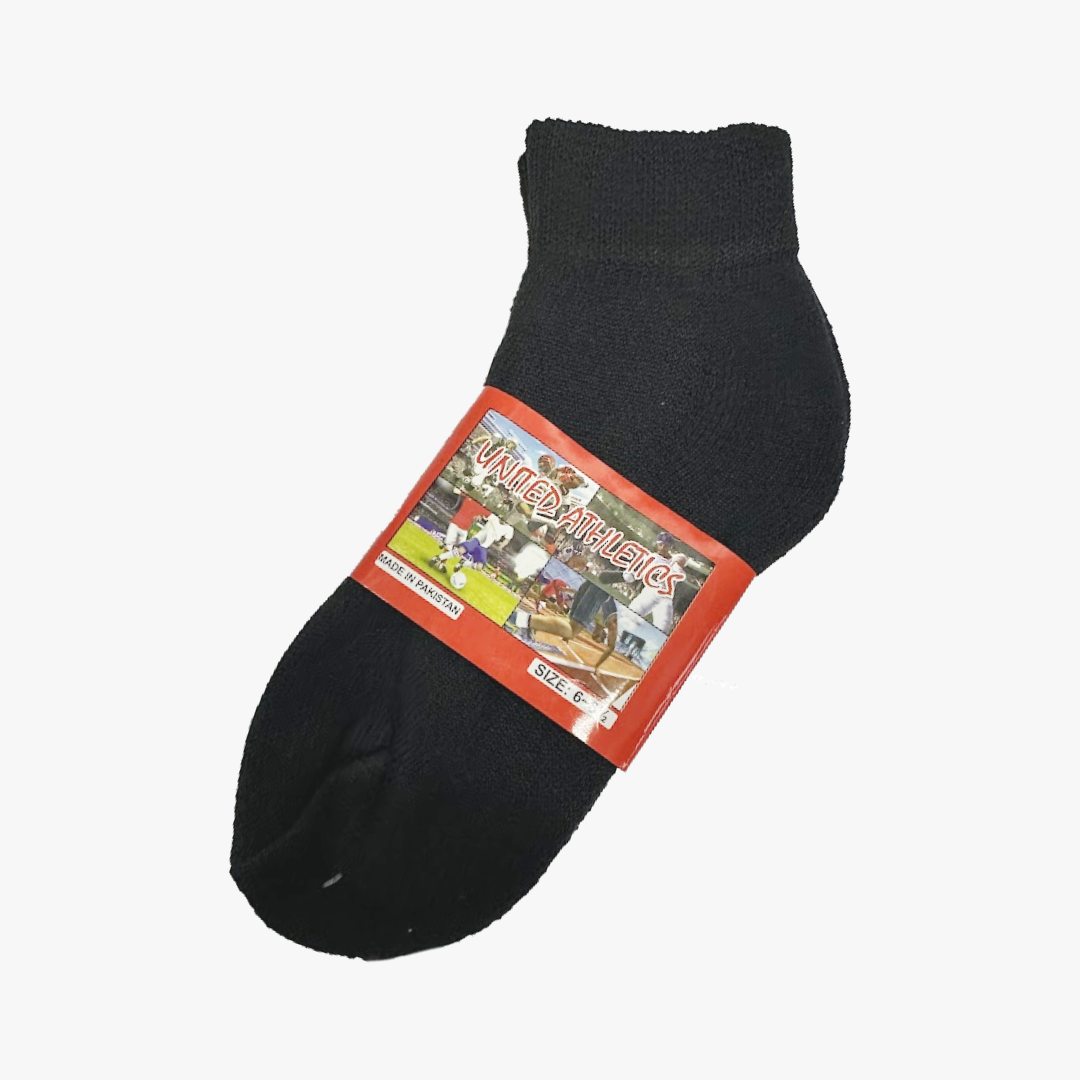 SINGLE PAIR QUARTER WHOLESALE MEN SOCKS UNITED ATHLETICS - 2553