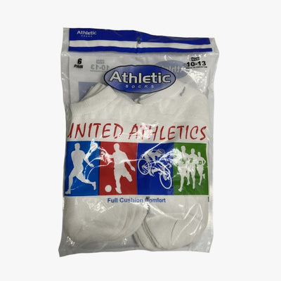 MEN 6-PK LOWCUT SOCKS UNITED ATHLETICS - 2952