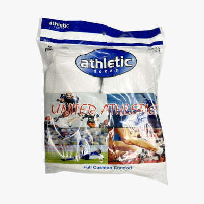 MEN 6-PK CREW SOCKS UNITED ATHLETICS - 2920