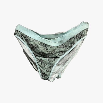 LADIES MIXED UNDERWEAR SMALL-LARGE GREEN - 3111