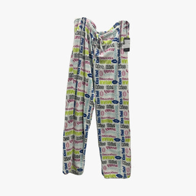 LADIES PAJAMA PANTS XL-3XL (KISS THIS) - 3437