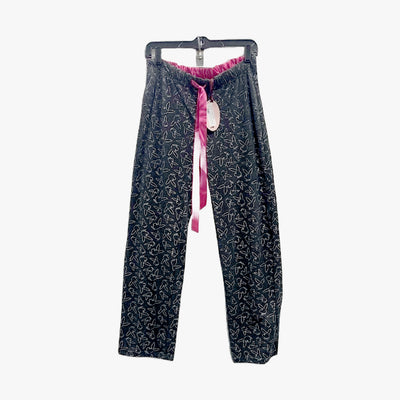 LADIES PAJAMA PLAYBOY PANTS SMALL-LARGE (GREY) - 3489