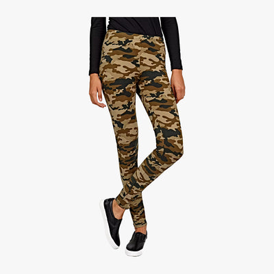 LADIES CAMOUFLAGE LEGGING PANTS ONE SIZE (CAMO #2) - 3626