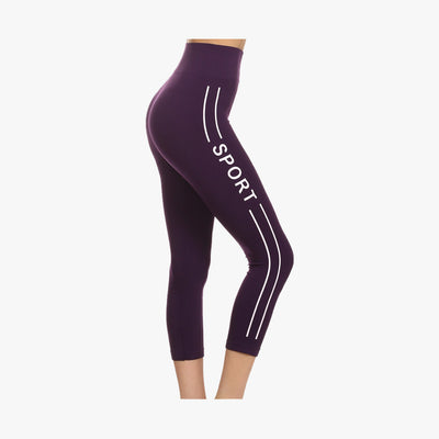LADIES SEEMELES SPORT CAPRI LEGGING ONE SIZE - 3651