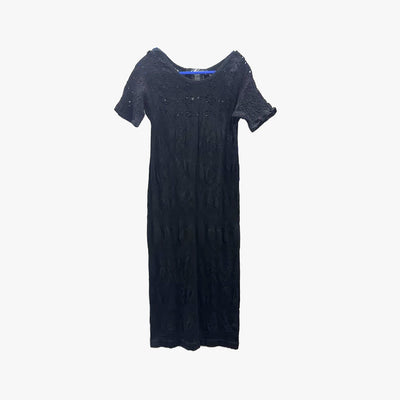 LADIES BLISS SHORT DRESS X-SMALL BLACK - 3692