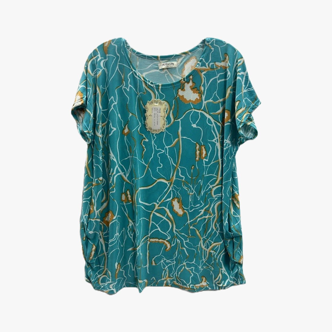 LADIES ACE FASHION TOP (3701) GREEN - 3769