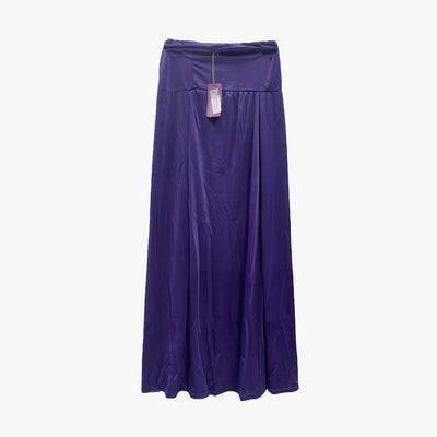 WOMEN ACE FASHION PLAIN LONG SKIRT ASSORTED COLORS - 3825