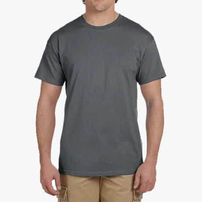 CHARCOAL UT MEN SHORT SLEEVE HIGH-QUALITY COTTON T-SHIRTS - 4301