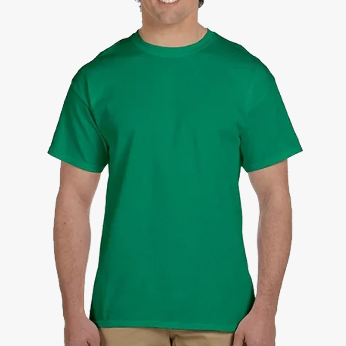 GREEN UNITED TEXTILE WHOLESALE MEN SHORT SLEEVE HIGH-QUALITY COTTON T-SHIRTS - 4301