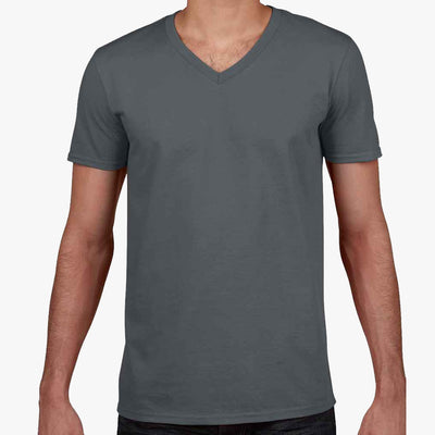 UNITED TEXTILE WHOLESALE  MEN SHORT SLEEVE HIGH-QUALITY COTTON  V-NECK T-SHIRTS - 4731