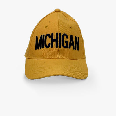 MICHIGAN CURVED CAP YELLOW NAVY LOGO - 60250193