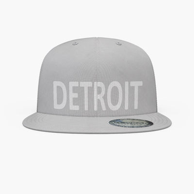FLAT DETROIT LOGO UNITED-WEAR WHOLESALE SNAPBACK CAPS ASSORTED COLORS - 60250101