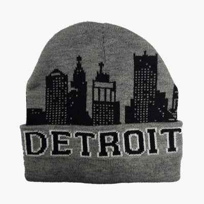 DETROIT CITY WINTER HAT ASSORTED - 6037