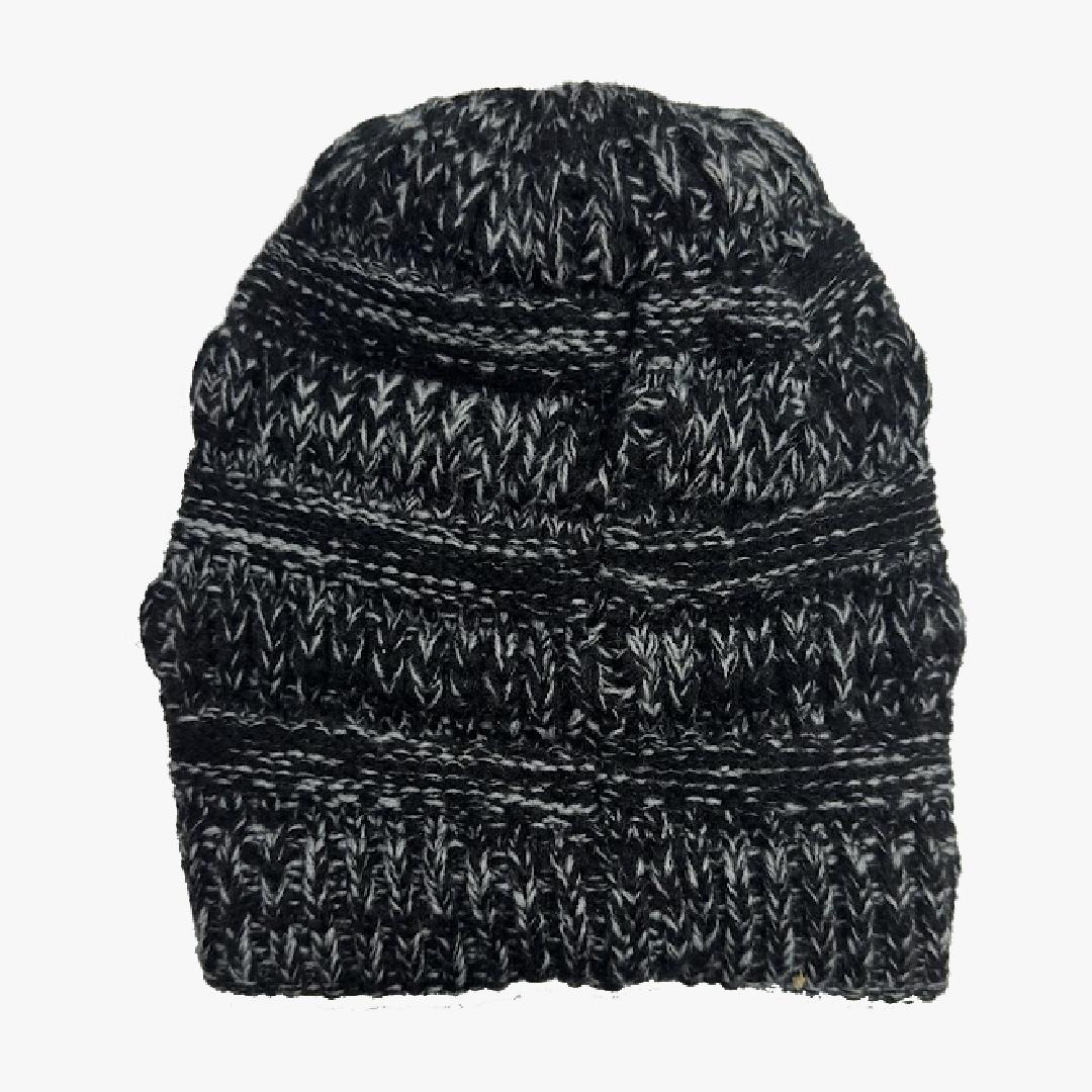 LADIES WINTER KNIT HAT(33158) ASSORTED - 6518