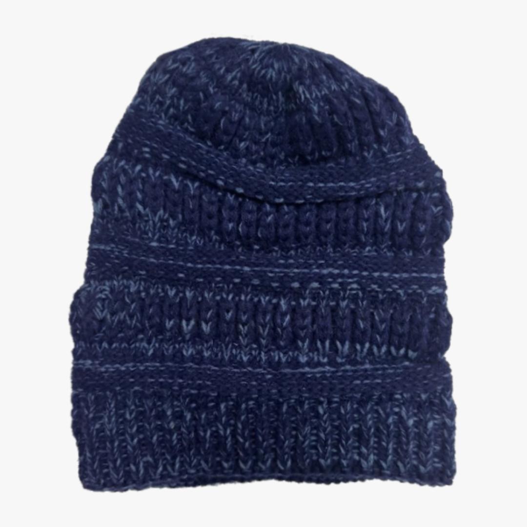 LADIES WINTER KNIT HAT(33158) ASSORTED - 6518