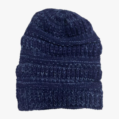 LADIES WINTER KNIT HAT(33158) ASSORTED - 6518