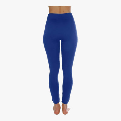 LADIES FLEECE LINED LEGGING PANTS ONE SIZE BLACK (TRUE ROCK Z-100) - 3536