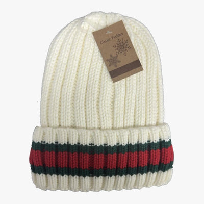 WINTER FASHION HEAVY WARM FOLDED GOUCCI HAT ASSORTED - 6549