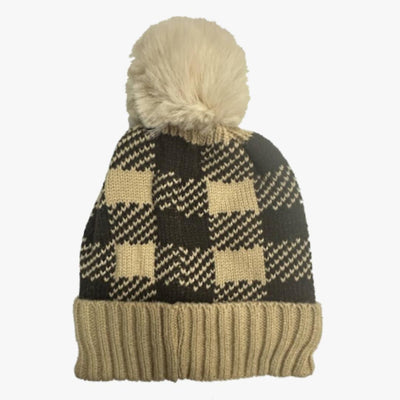LADIES WINTER HAT ASSORTED (H529) - 6594