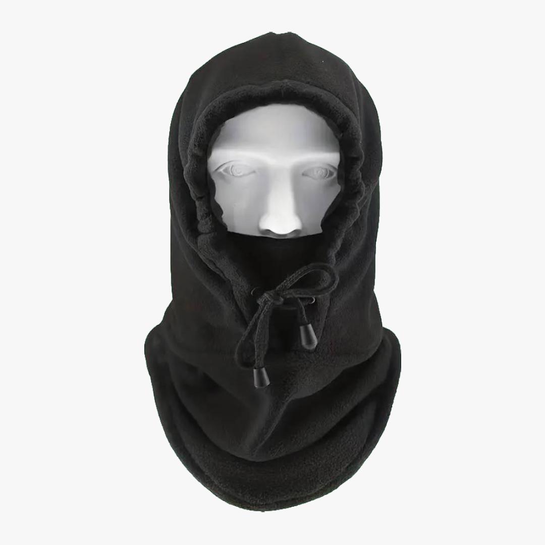 WINTER BALACLACA CYCILING MASK WITH HAT BLACK - 6635