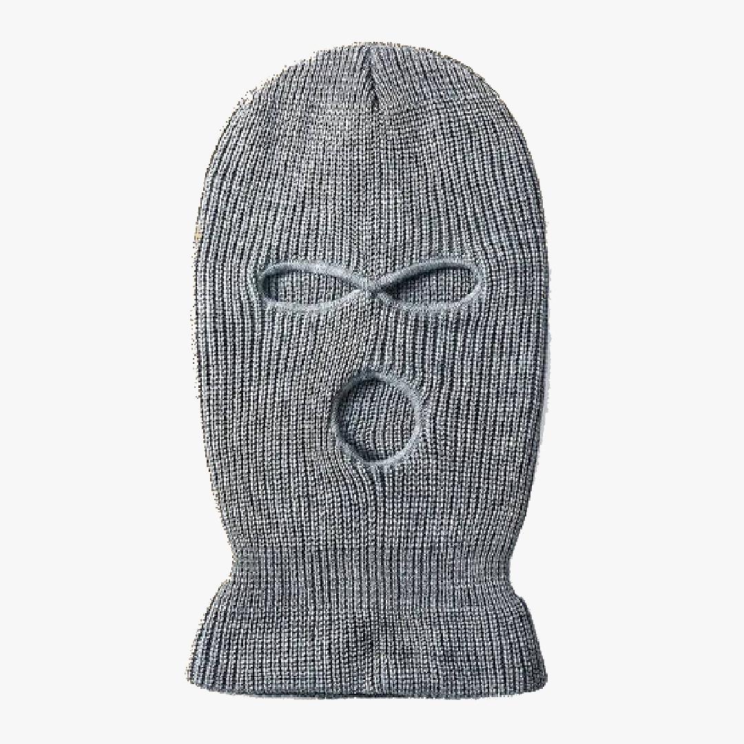 WHOLESALE KNIT BALACLAVA SKI MASK 3 HOLES ASSORTED COLORS - 6637