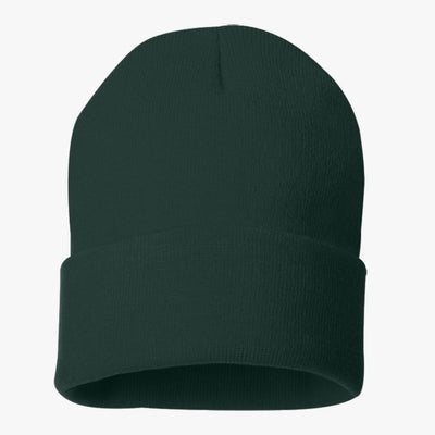 UNISEX CUFFED PLAIN WINTER HAT ROYAL BLUE - 6692