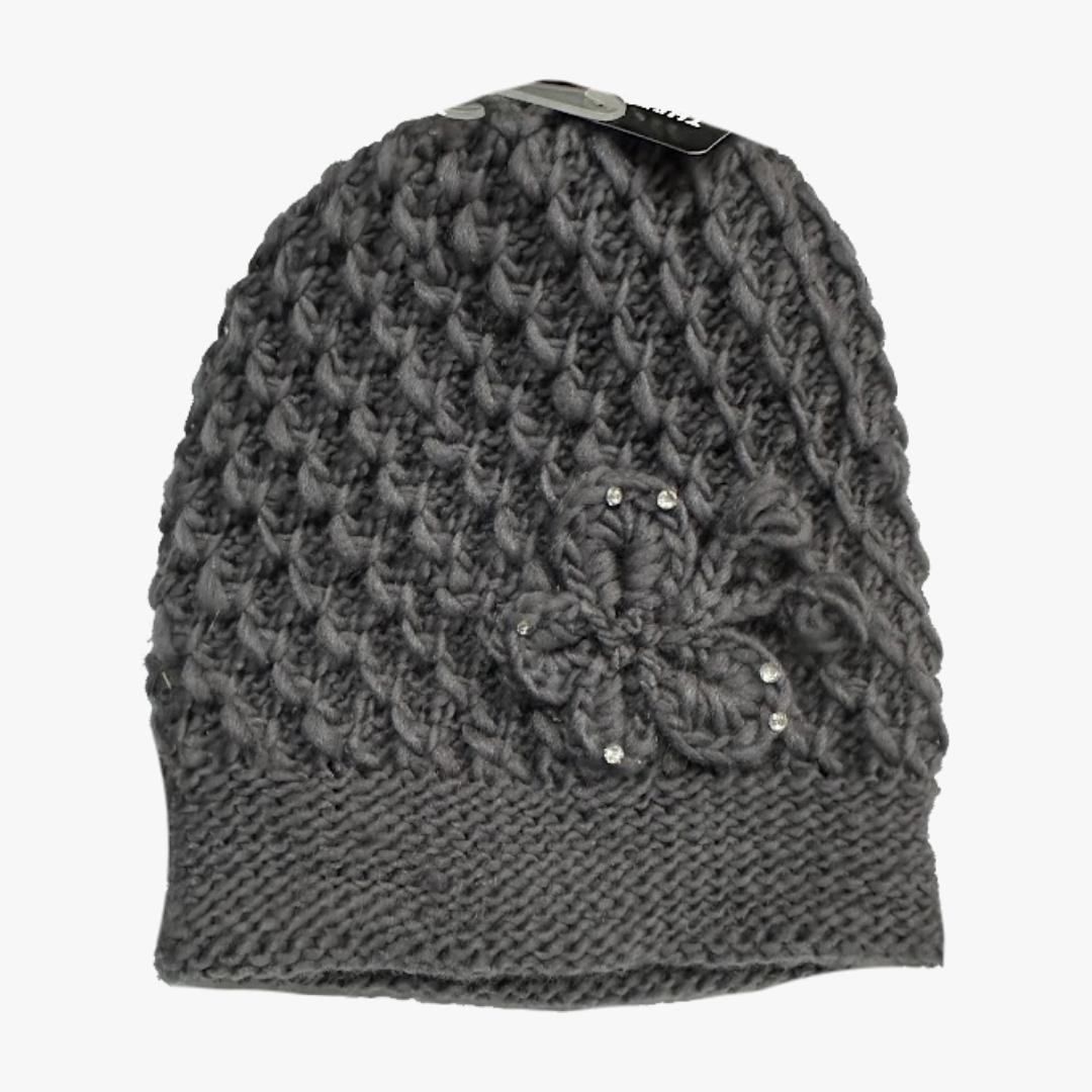 LADIES WINTER KNIT HAT (10111) ASSORTED - 6707