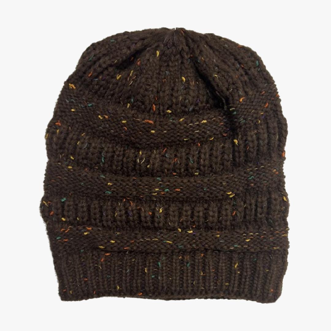 LADIES FASHION WINTER KNIT HAT(33159) ASSORTED - 6724
