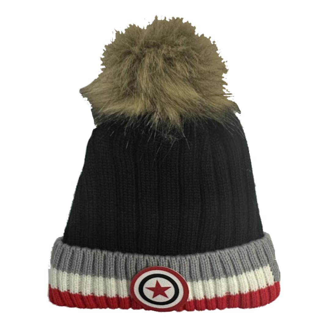 KIDS WINTER HATS STAR (10303) ASSORTED - 6736