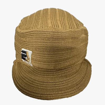ETHOS FASHION WINTER HAT WITH VISOR KHAKI - 6780