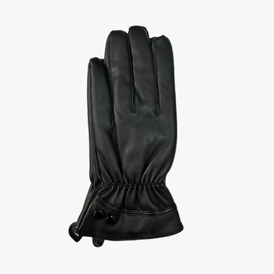 WOMEN FUR LINE D LEATHER WINTER GLOVES (IHINSULATE) MG206 - 6824