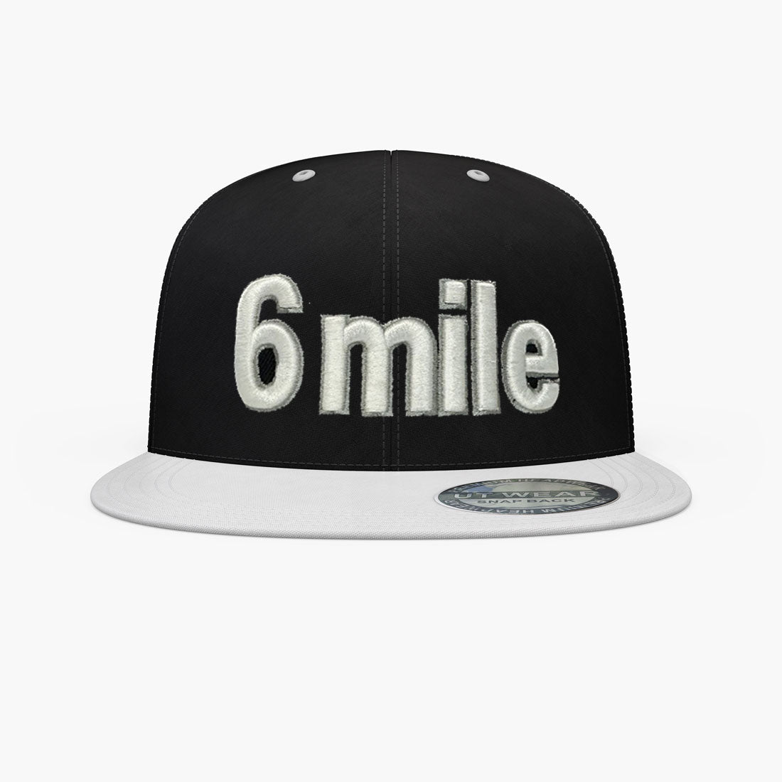6-MILE FLAT UNITED-WEAR WHOLESALE SNAPBACK CAPS - 60101