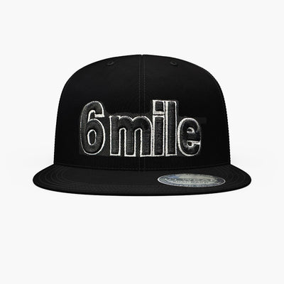 6-MILE FLAT UNITED-WEAR WHOLESALE SNAPBACK CAPS - 60101