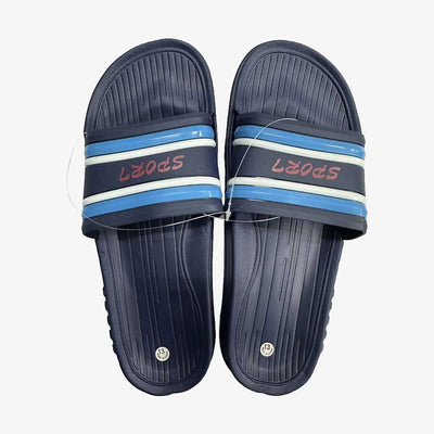 MEN SPORT SLIPPERS SIZE 8-13 ASSORTED COLORS (ABS8080M) - 9601
