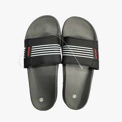 MEN SPORT SLIPPERS SIZE 8-13 ASSORTED COLORS (ABS8092M) - 9604