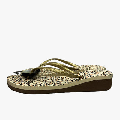 WOMEN WHOLESALE HIGH WEDGE FLIP-FLIP FASHION SANDALS SIZES SMALL-XL ASSORTED COLORS (AG8019) - 9736