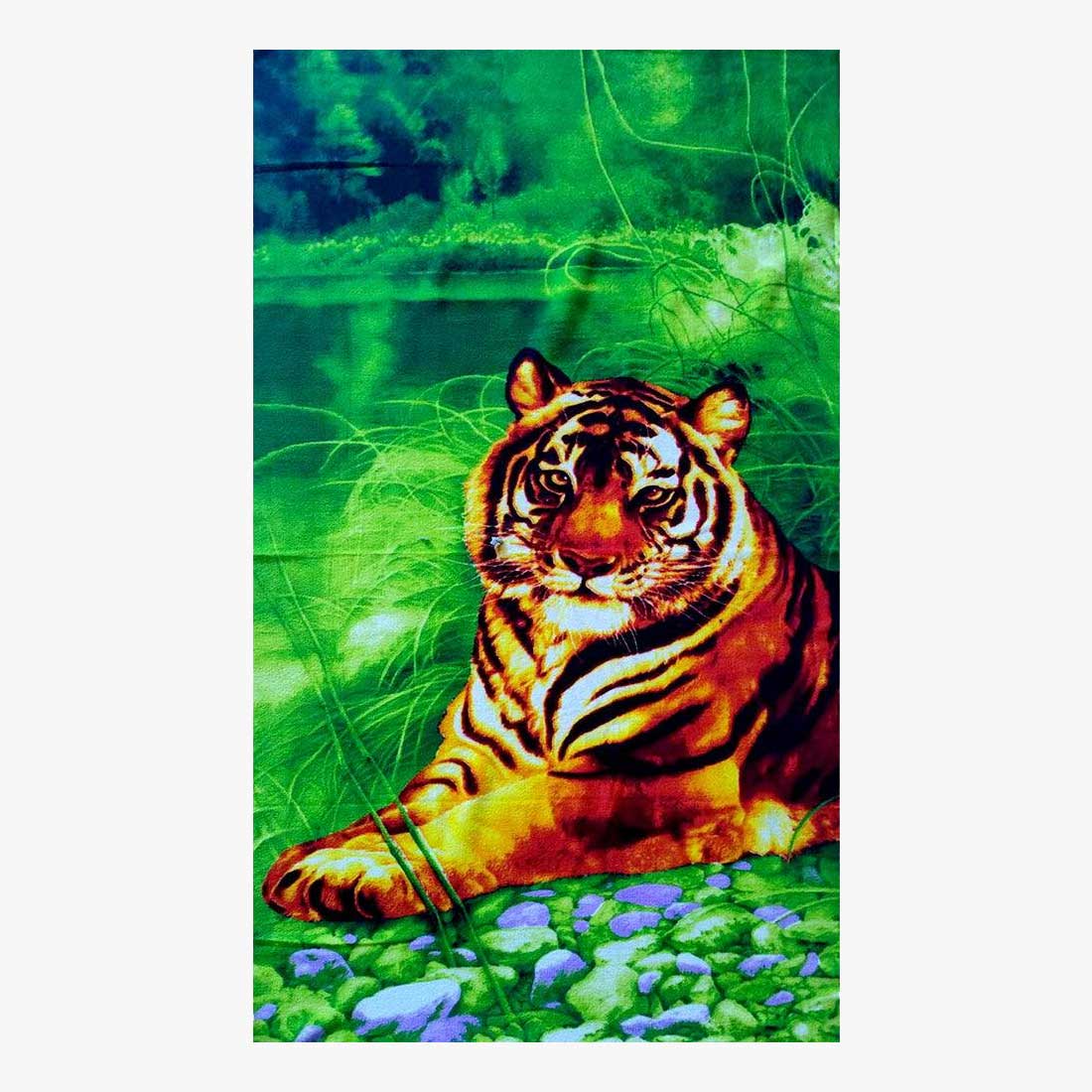 DAHDOUL TEXTILE MICROFIBER BEACH TOWELS 29.5 in x 59 in - 7512