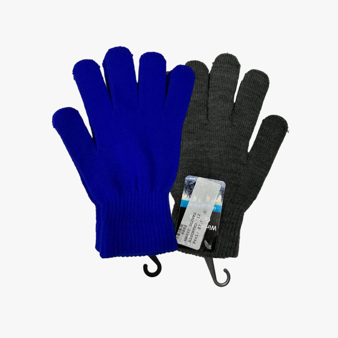UT WHOLESALE WINTER MAGIC GLOVES ONE SIZE ASSORTED COLORS