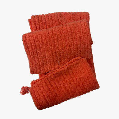 ORSMAN WOMEN WINTER SCARF 68 in X 10 in ORANGE - 6975