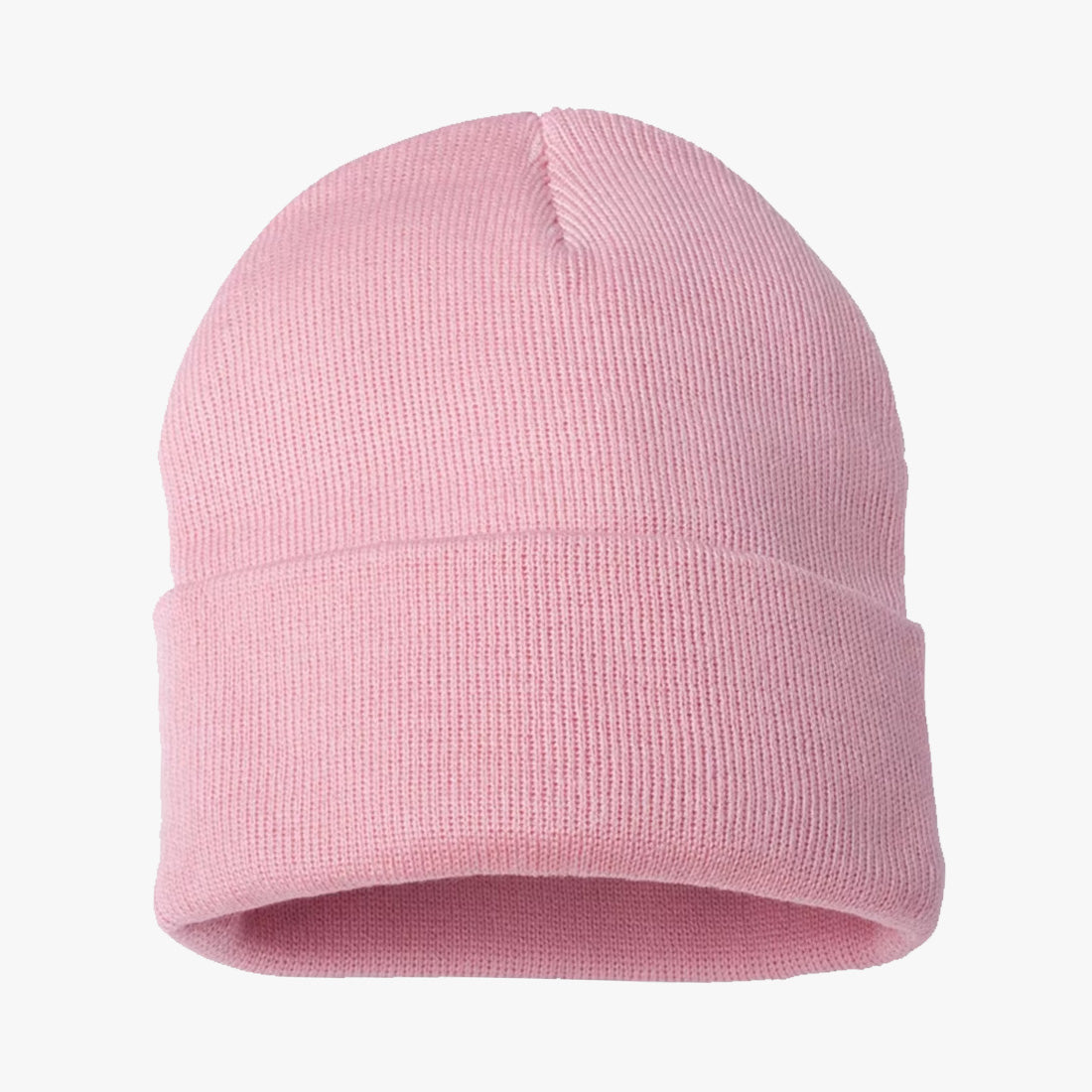 UNISEX CUFFED PLAIN WINTER HAT ROYAL BLUE - 6692
