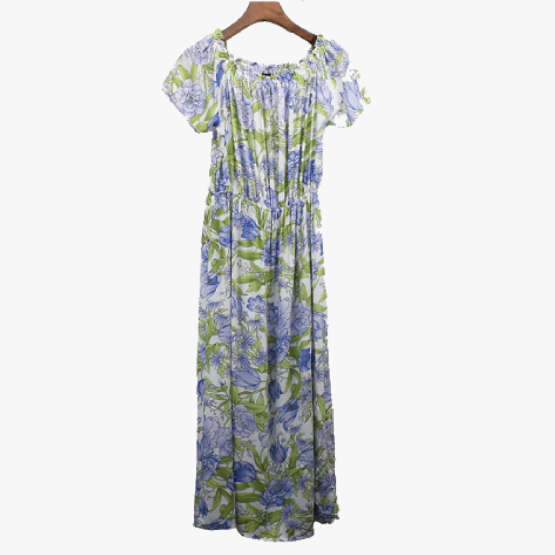 S.CHRISTINA WHOLESALE DRESSES FLORAL PRINTS ASSORTED COLORS SIZES MEDIUM TO 2XL (P447) - 470409