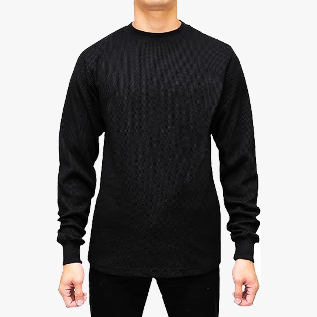 MEN UT LONG SLEEVE THERMAL WINTER UNDERSHIRT CREW NECK TOP T