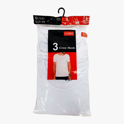 3-PK AMERICAN FIT PREMIUM QUALITY COTTON MEN SHORT-SLEEVE T-SHIRTS - 4151