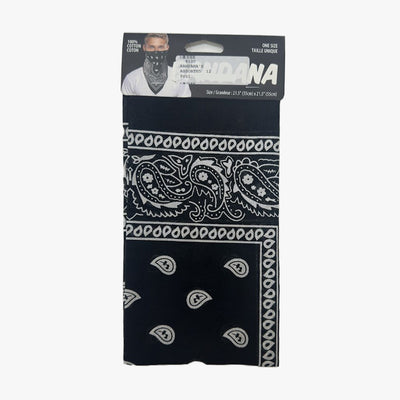 WHOLESALE PAISLEY PRINT COTTON BANDANAS ASSORTED - 6105