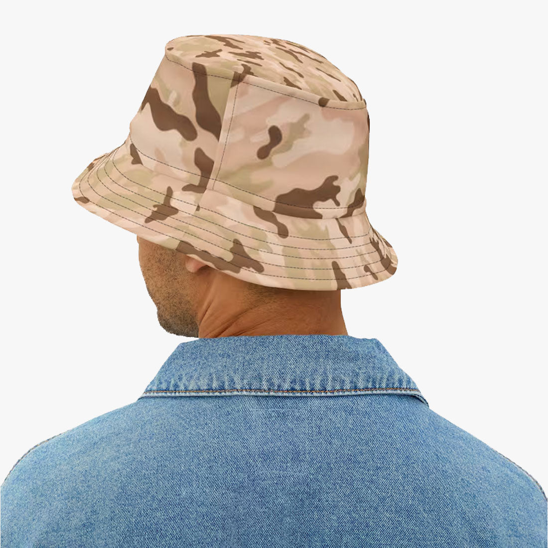WHOLESALE CAMOUFLAGE UT BUCKET FISHERMAN HATS ASSORTED COLORS (231608) - 6086